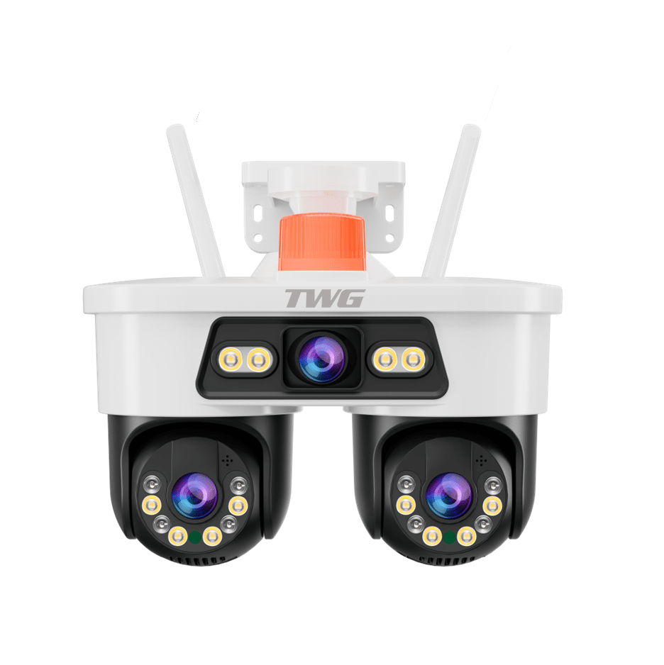 Câmera Inteligente 2MP -TW-9600 c/Sinalizador (1Fixa-2Movel)